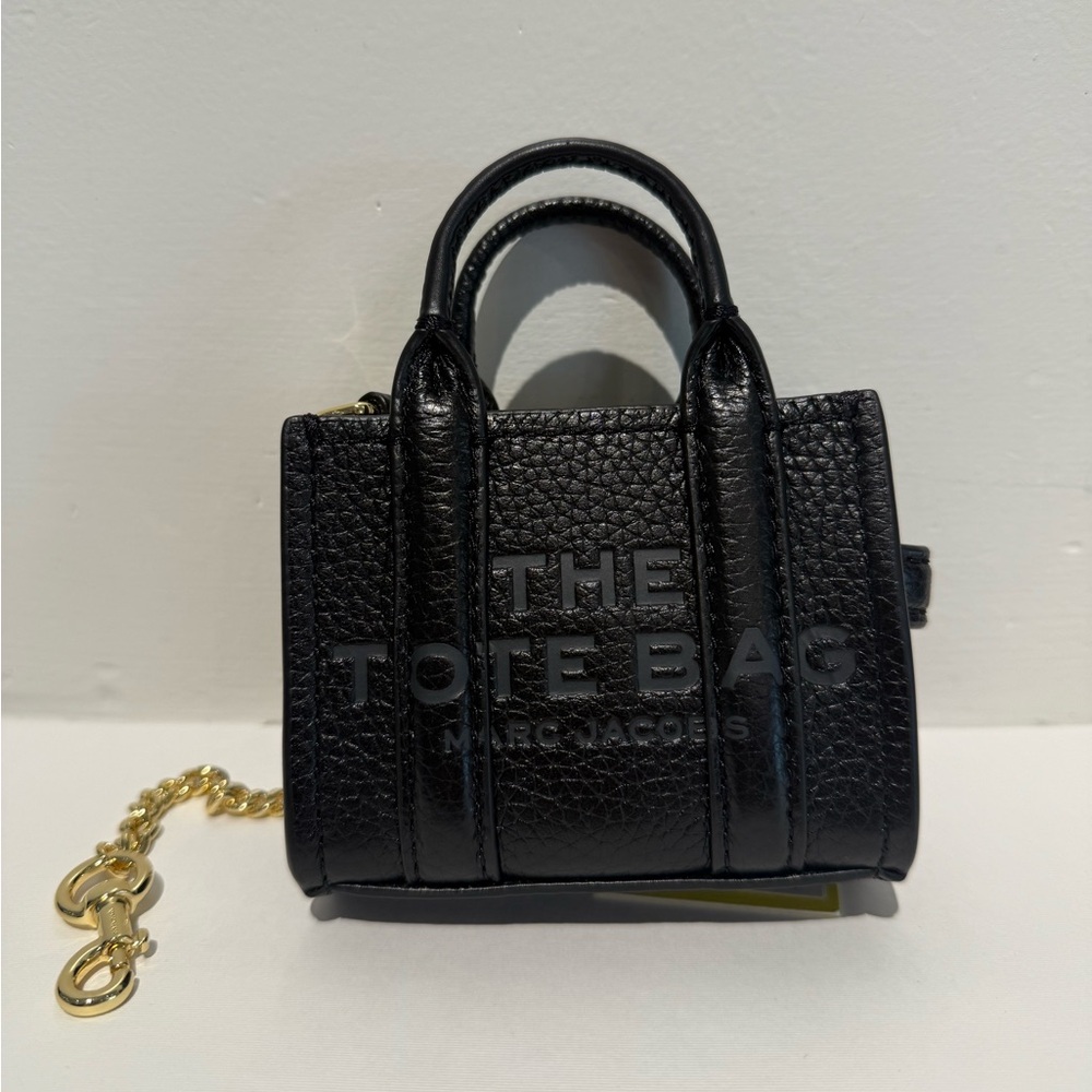 NWT Marc Jacobs The Nano Tote Bag Charm
